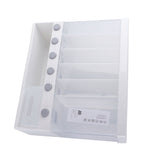 22lb Wall Mounted Dry Food Dispenser Airtight Grain Dispenser Box Rice Grain Storage Container with Measuring Cup for Home Kitchen