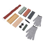 Knives Sharpening Stone Set 400 1000 3000 8000 Grit Fixed Angle Design Whetstone Sharpener Set for Outdoor Home Use In Australia - Darrahopens