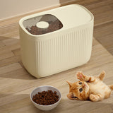 Rice Storage Container Versatile Airtight Rice Bucket Cereal Flour Grain Organizer with Scale for Kitchen