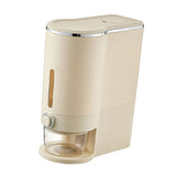 Rice Storage Box Large Capacity Perfect Sealing Moisture Resistant Press Type Kitchen Rice Dispenser Container In Australia - Darrahopens