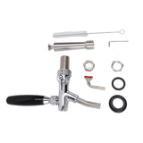 Stout Beer and Coffee Faucet Stainless Steel Turbo Draft Faucet Reduce Beer Foam Adjustable for Stout Beer Coffee Beverage