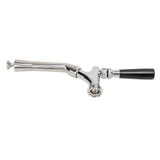 Beer Faucet Stainless Steel Draft Beer Keg Tap Turbocharged Less Foam Fits for Beer Tower Beer Shank In Australia - Darrahopens