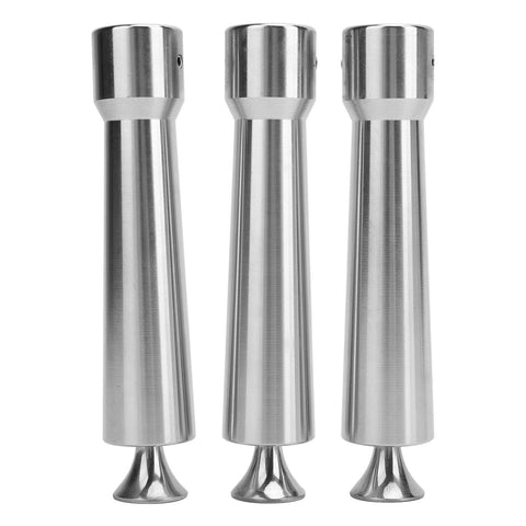 Beer Foam Reduce Connector 304 Stainless Steel Turbo Beer Tap Foam Reduce Tube for Beer Dispensing
