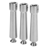 Beer Foam Reduce Connector 304 Stainless Steel Turbo Beer Tap Foam Reduce Tube for Beer Dispensing