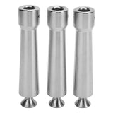 Beer Foam Reduce Connector 304 Stainless Steel Turbo Beer Tap Foam Reduce Tube for Beer Dispensing