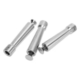 Beer Foam Reduce Connector 304 Stainless Steel Turbo Beer Tap Foam Reduce Tube for Beer Dispensing