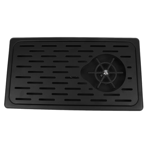 Pitcher Rinser Drain Drip Tray Stainless Steel Bar Glass Rinser for Sink Cup Washer for Home Kitchen Hotel Cafe Restaurant High Pressure Washing