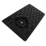 Pitcher Rinser Drain Drip Tray Stainless Steel Bar Glass Rinser for Sink Cup Washer for Home Kitchen Hotel Cafe Restaurant High Pressure Washing