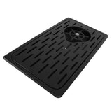 Pitcher Rinser Drain Drip Tray Stainless Steel Bar Glass Rinser for Sink Cup Washer for Home Kitchen Hotel Cafe Restaurant High Pressure Washing
