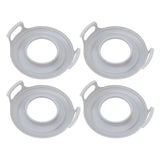 Microwave Cool Plate Spill Proof Microwave Bowl Carrying Tray with Handles for Bowls Plates Microwave Meals