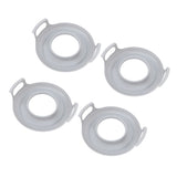 Microwave Cool Plate Spill Proof Microwave Bowl Carrying Tray with Handles for Bowls Plates Microwave Meals