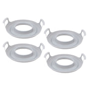 Microwave Cool Plate Spill Proof Microwave Bowl Carrying Tray with Handles for Bowls Plates Microwave Meals