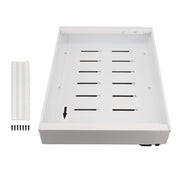 Pull Out Cabinet Organizer Carbon Steel Stretchable Noiseless 3 Sideline Rails Slide Out Storage Drawer for Kitchen