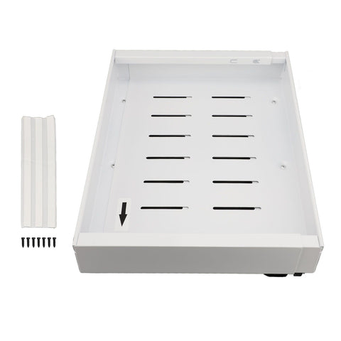 Pull Out Cabinet Organizer Carbon Steel Stretchable Noiseless 3 Sideline Rails Slide Out Storage Drawer for Kitchen