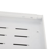 Pull Out Cabinet Organizer Carbon Steel Stretchable Noiseless 3 Sideline Rails Slide Out Storage Drawer for Kitchen