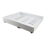 Pull Out Cabinet Organizer Carbon Steel Stretchable Noiseless 3 Sideline Rails Slide Out Storage Drawer for Kitchen