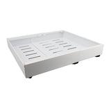 Pull Out Cabinet Organizer Carbon Steel Stretchable Noiseless 3 Sideline Rails Slide Out Storage Drawer for Kitchen