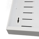 Pull Out Cabinet Organizer Carbon Steel Stretchable Noiseless 3 Sideline Rails Slide Out Storage Drawer for Kitchen