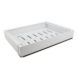 Pull Out Cabinet Organizer Carbon Steel Stretchable Noiseless 3 Sideline Rails Slide Out Storage Drawer for Kitchen