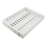 Pull Out Cabinet Organizer Expandable Adhesive Cabinet Slide Out Drawer for Pantry Closet White