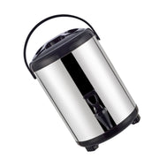 Stainless Steel Milk Tea Bucket Large Capacity Thickened Insulated Beverage Dispenser Barrel with Spigot for Restaurant 10L In Australia - Darrahopens
