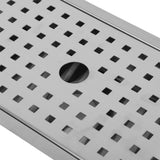 Kitchen Sink with Water Drainage Tray Stainless Steel Small Bar Sink Workstation Basin for Countertop Apartment Brushed