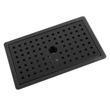 Kitchen Sink with Water Drainage Tray Stainless Steel Small Bar Sink Workstation Basin for Countertop Apartment Black In Australia - Darrahopens