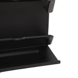 Pot Lid Organizer Rack Black Aluminium Alloy Multifunctional Chopping Board Organizer
