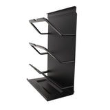 Pot Lid Organizer Rack Black Aluminium Alloy Multifunctional Chopping Board Organizer