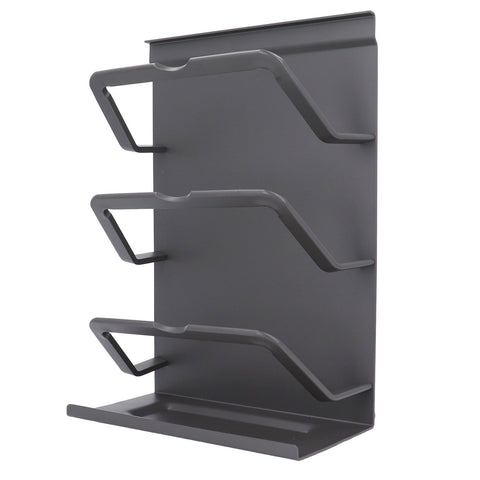 Hanging Pot Lid Rack Aluminum Alloy Secure Structure Space Saving Versatile Wall Cabinet Pot Lid Organizer for Kitchen In Australia - Darrahopens