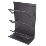 Hanging Pot Lid Rack Aluminum Alloy Secure Structure Space Saving Versatile Wall Cabinet Pot Lid Organizer for Kitchen