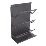 Hanging Pot Lid Rack Aluminum Alloy Secure Structure Space Saving Versatile Wall Cabinet Pot Lid Organizer for Kitchen