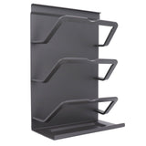 Hanging Pot Lid Rack Aluminum Alloy Secure Structure Space Saving Versatile Wall Cabinet Pot Lid Organizer for Kitchen