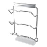 Housewares Hanging Pan Lid Rack 3 Tier Aluminum Alloy Cabinet Pot Lid Holders Organizer for Plates Cookie Sheets In Australia - Darrahopens