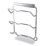 Housewares Hanging Pan Lid Rack 3 Tier Aluminum Alloy Cabinet Pot Lid Holders Organizer for Plates Cookie Sheets In Australia - Darrahopens