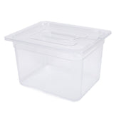 Slow Cooker Container with Lid Plastic 12L Slow Cooking Food Storage Container for Most Slow Cookers
