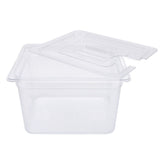 Slow Cooker Container with Lid Plastic 12L Slow Cooking Food Storage Container for Most Slow Cookers