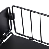 2PCS Pull Out Cabinet Organizer Metal Flexible Multifunctional Pull Out Spice Rack for Under Sink Kithen Short