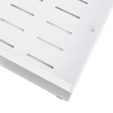 Expandable Pull Out Cabinet Organizer Adhesive Kitchen Carbon Steel Metal Slide Out Drawers White