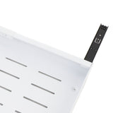 Expandable Pull Out Cabinet Organizer Adhesive Kitchen Carbon Steel Metal Slide Out Drawers White