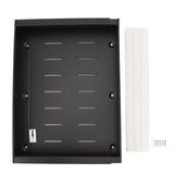 Expandable Pull Out Cabinet Organizer Adhesive Kitchen Carbon Steel Metal Slide Out Drawers Black In Australia - Darrahopens