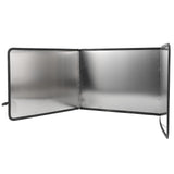 Foldable Stove Splatter Guard Grease Shield Nonstick Cooking Oil Splatter Screen Kitchen Backsplash Protector Stainless Steel 40x40x40cm In Australia - Darrahopens