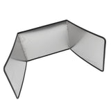 Foldable Stove Splatter Guard Grease Shield Nonstick Cooking Oil Splatter Screen Kitchen Backsplash Protector Stainless Steel 40x40x40cm