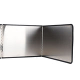 4 Sided Oil Splatter Guard Stainless Steel Heat Insulation Splashing Proof Screen for Kitchen Cooking Frying 30x80x40cm / 11.8x31.5x15.7in