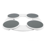 Dining Table Turntable Reusable Tabletop Slide Rail Manual Rotating Tray Round Serving Plate for Kitchen Countertop