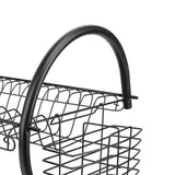 Dish Drying Rack 2 Tier Iron Space Saving Large Capacity Dish Dryer Storage Rack Organizer for Kitchen Counter