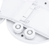 Rotating Food Trays with Tracks Portable Meal Tray Turntable Organizer for Dining Table Gathering Party