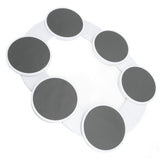 Rotating Food Trays with Tracks Portable Meal Tray Turntable Organizer for Dining Table Gathering Party