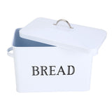 Metal Bread Box with Handle Multifunction Excellent Sealed Iron Retro Bread Storage Container For Kitchen Countertop