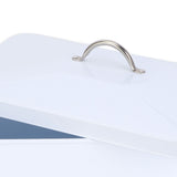 Metal Bread Box with Handle Multifunction Excellent Sealed Iron Retro Bread Storage Container For Kitchen Countertop